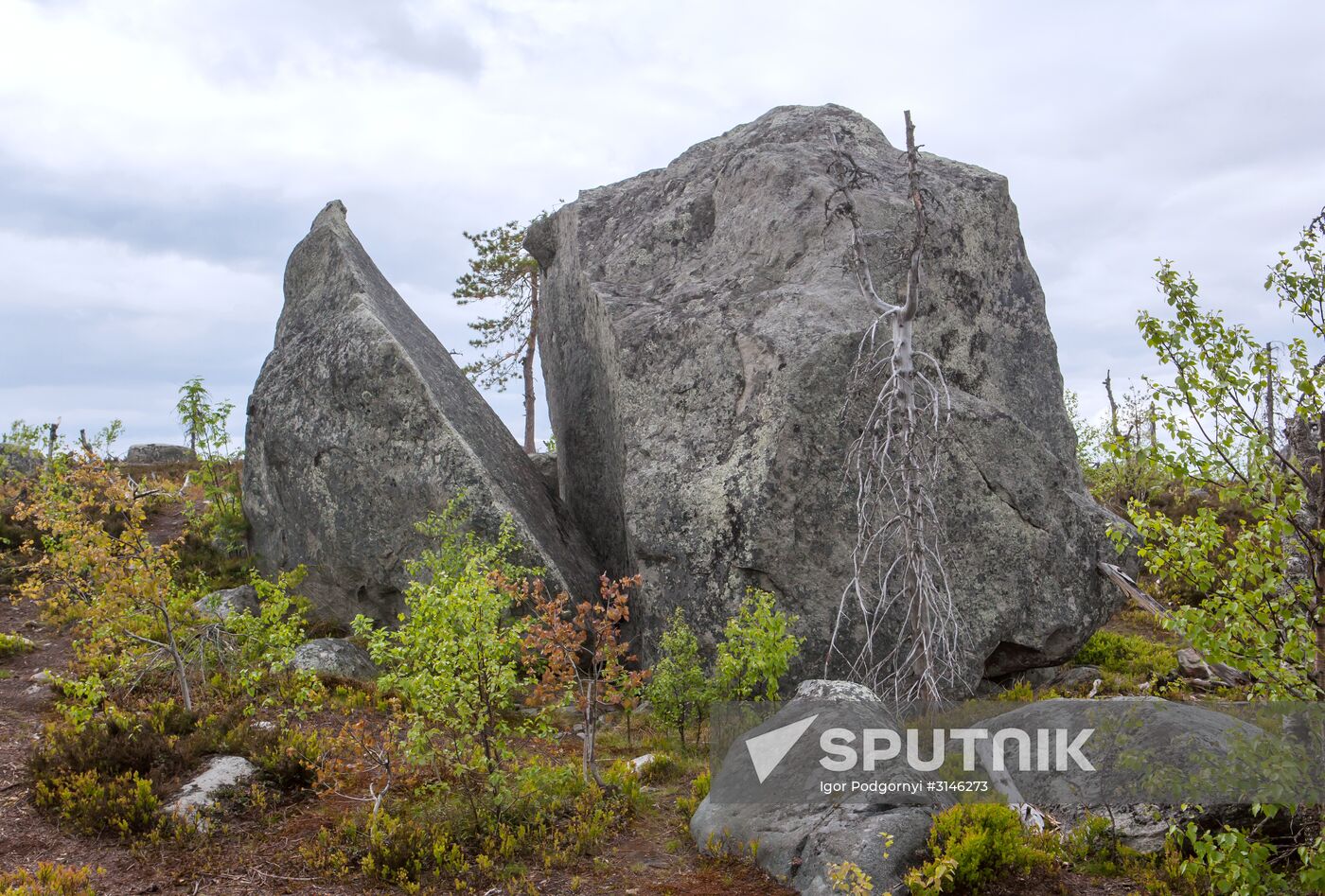 Mount Vottovaara in Karelia