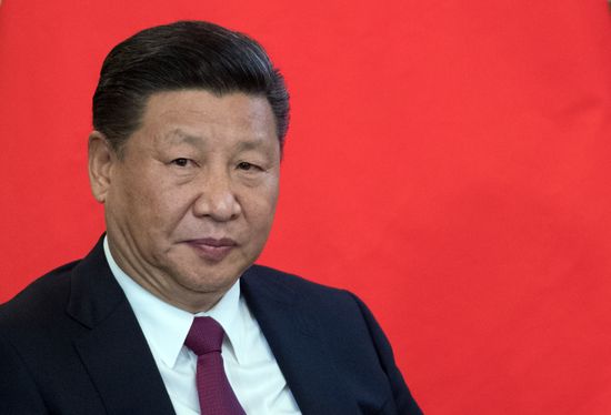 Vladimir Putin meets with Xi Jinping in Moscow