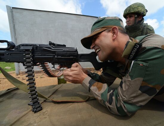 Preparations for Indra-2017 Russian-Indian military exercise
