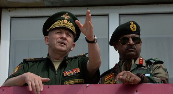 Preparations for Indra-2017 Russian-Indian military exercise