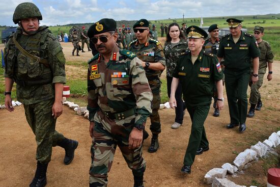 Preparations for Indra-2017 Russian-Indian military exercise