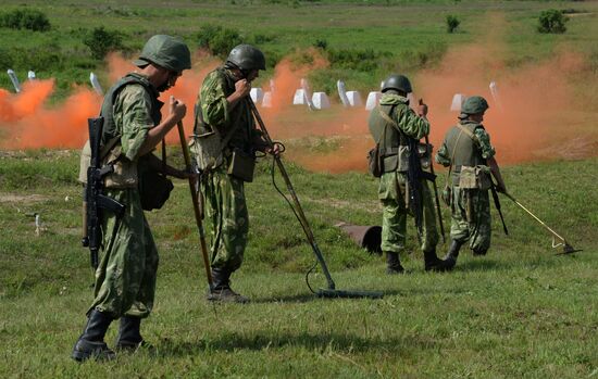 Preparations for Indra-2017 Russian-Indian military exercise