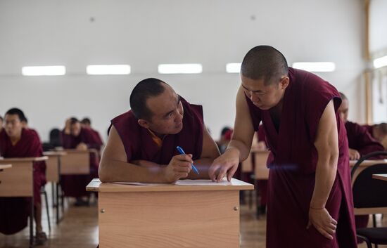 Dashi Choinkhorlin Buddhist university at Ivolginsky datsan in Buryatia