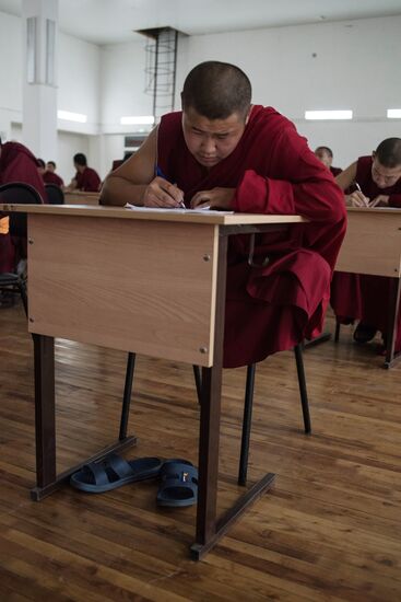Dashi Choinkhorlin Buddhist university at Ivolginsky datsan in Buryatia