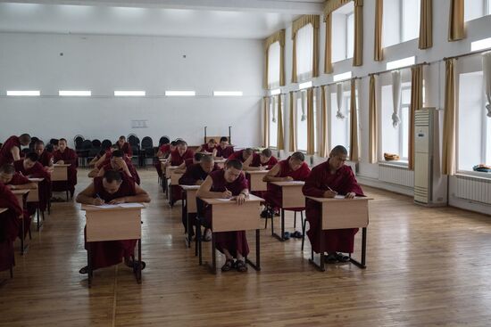 Dashi Choinkhorlin Buddhist university at Ivolginsky datsan in Buryatia