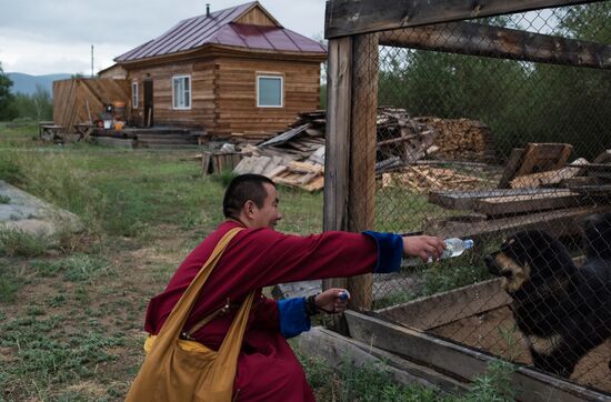 Dashi Choinkhorlin Buddhist university at Ivolginsky datsan in Buryatia