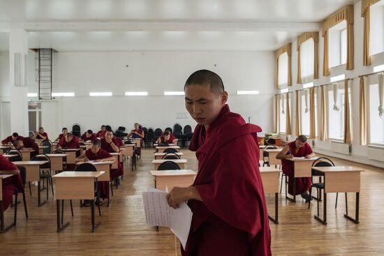 Dashi Choinkhorlin Buddhist university at Ivolginsky datsan in Buryatia