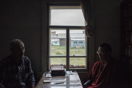 Dashi Choinkhorlin Buddhist university at Ivolginsky datsan in Buryatia