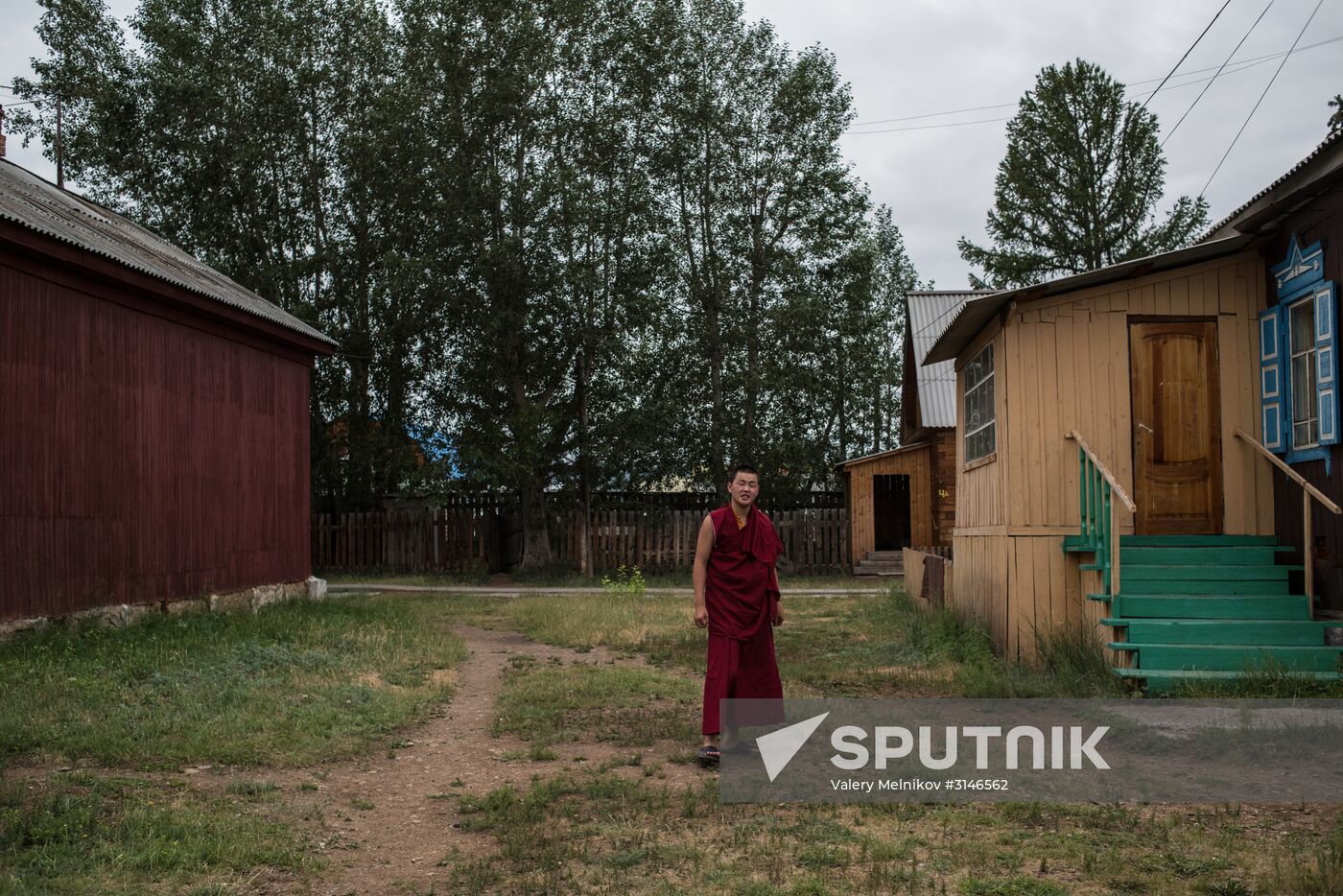Dashi Choinkhorlin Buddhist university at Ivolginsky datsan in Buryatia