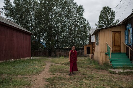 Dashi Choinkhorlin Buddhist university at Ivolginsky datsan in Buryatia