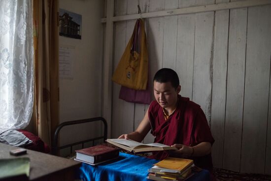 Dashi Choinkhorlin Buddhist university at Ivolginsky datsan in Buryatia