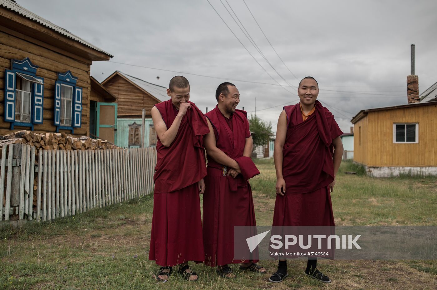 Dashi Choinkhorlin Buddhist university at Ivolginsky datsan in Buryatia