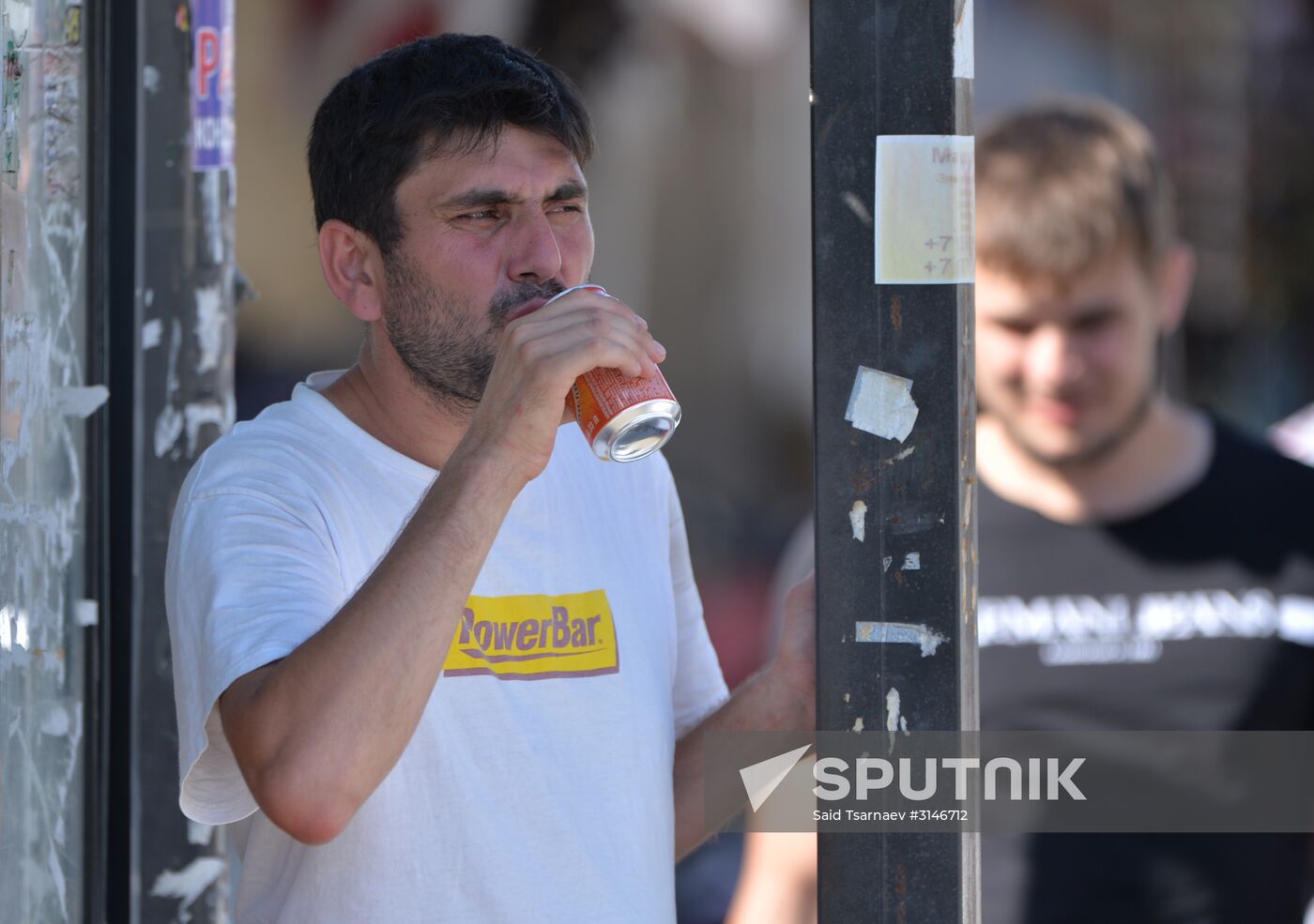 Heatwave hits Grozny