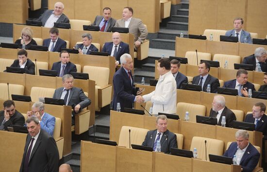 State Duma plenary meeting