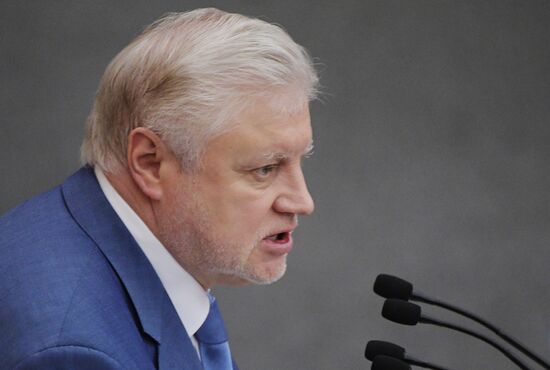 State Duma plenary meeting
