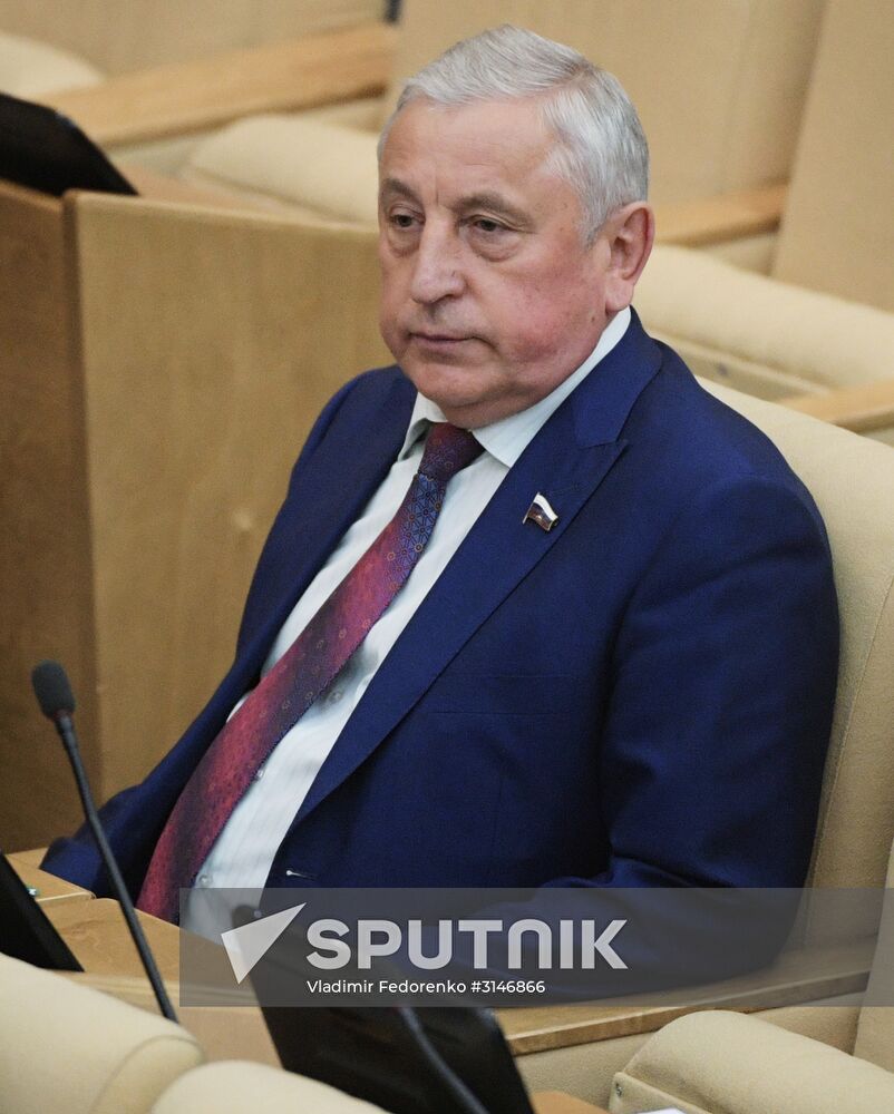 State Duma plenary meeting