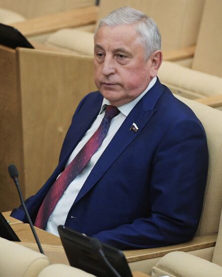 State Duma plenary meeting