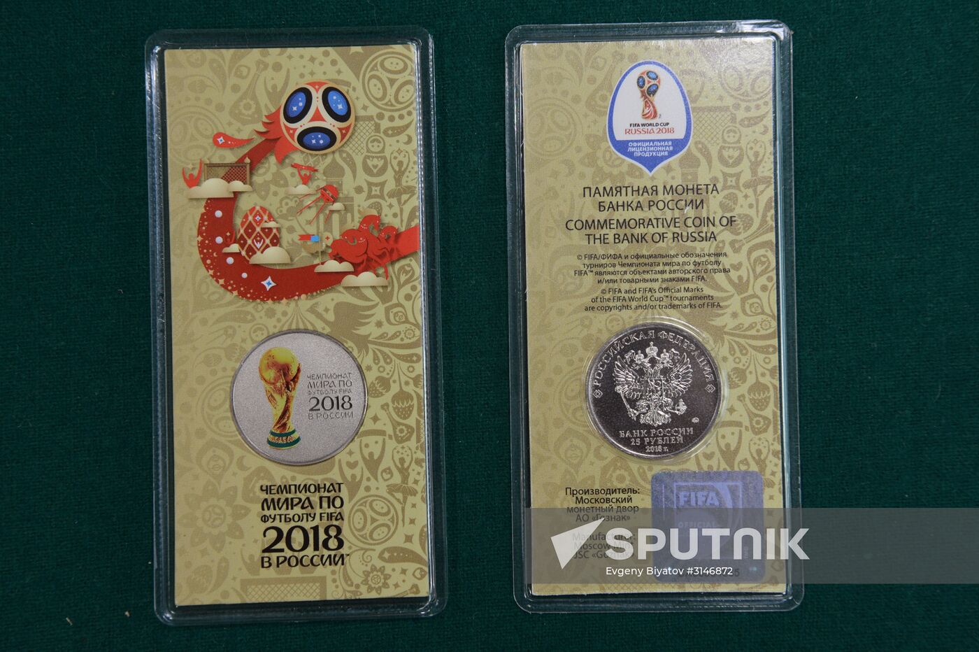 2018 FIFA World Cup commemorative coins