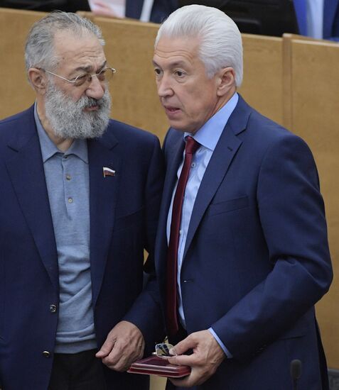 State Duma plenary meeting