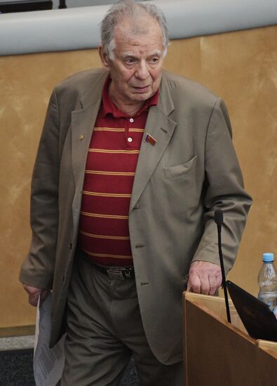 State Duma plenary meeting