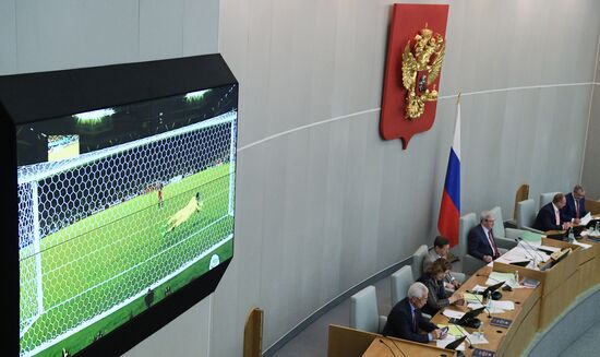 State Duma plenary meeting