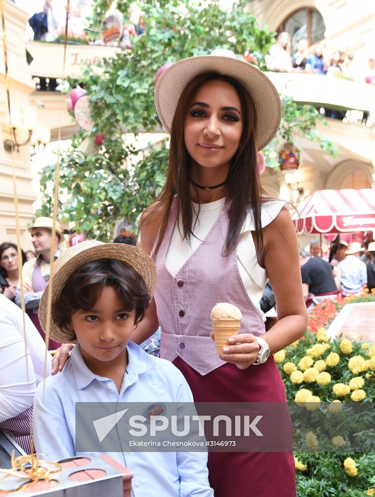 Ice cream festival at GUM