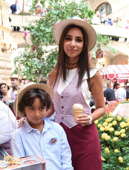 Ice cream festival at GUM