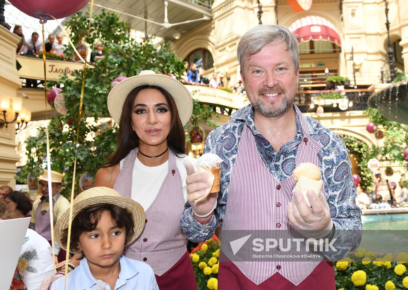 Ice cream festival at GUM