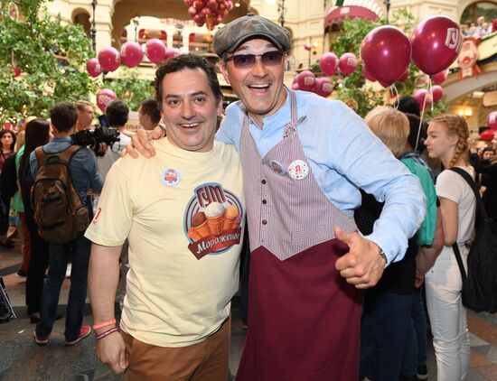 Ice cream festival at GUM