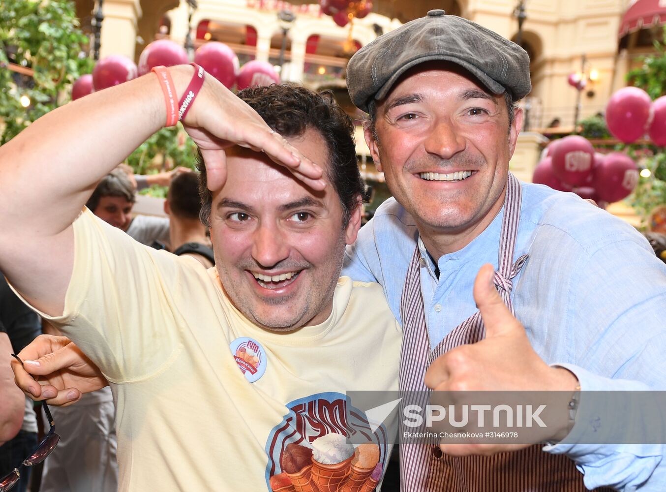 Ice cream festival at GUM