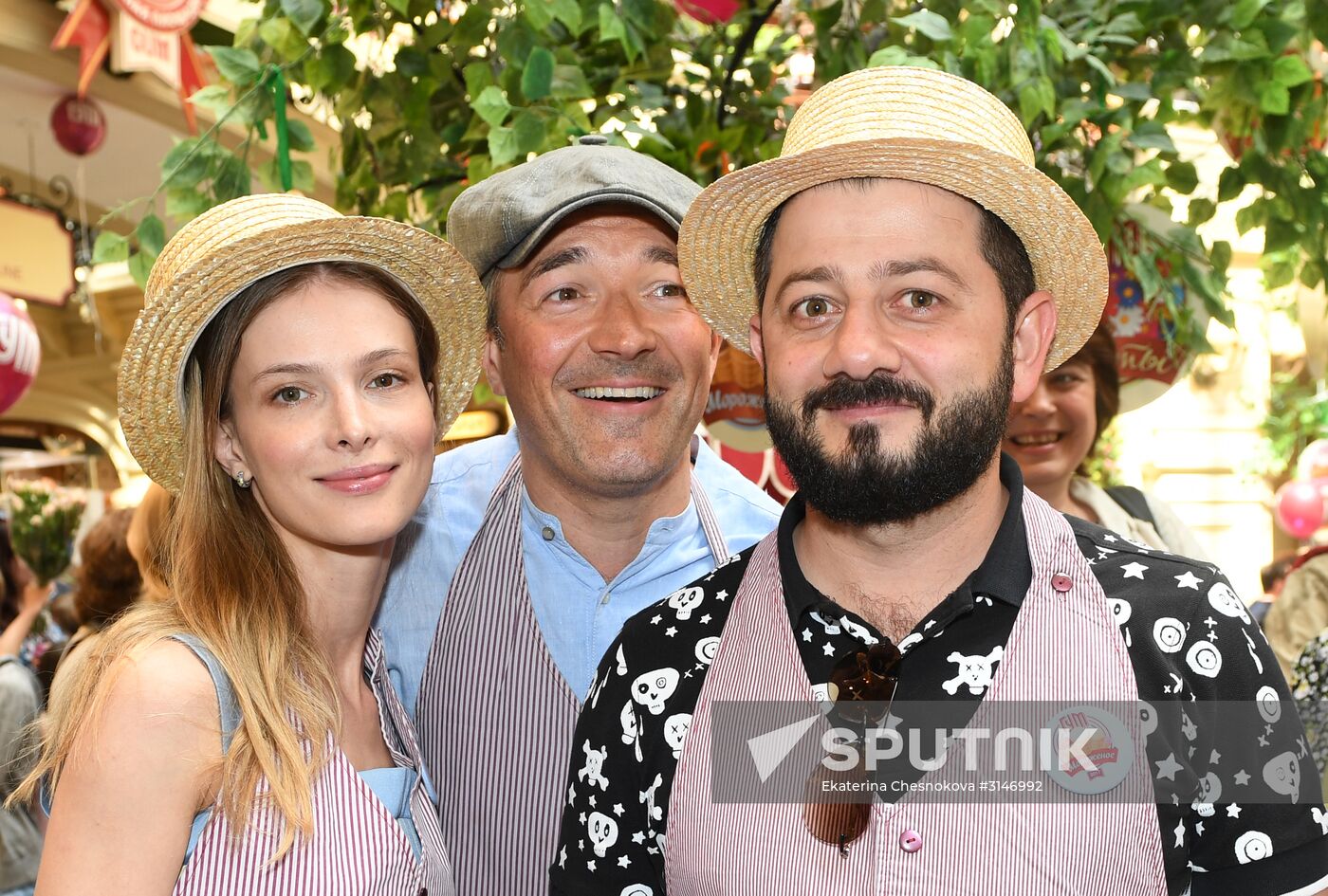 Ice cream festival at GUM