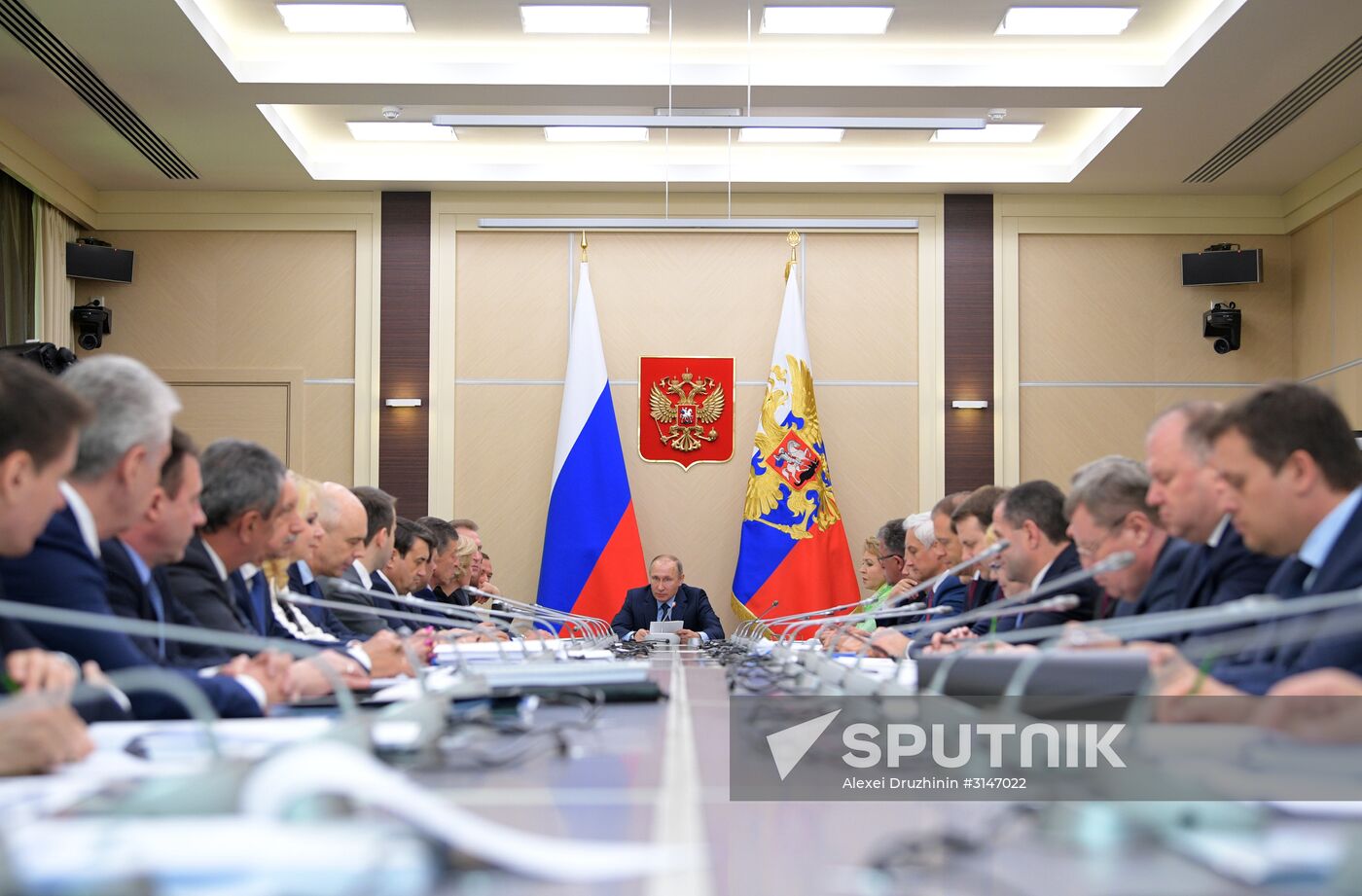 President Vladimir Putin holds meeting of Council for Strategic Development and Priority Projects