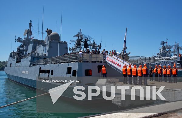 Admiral Essen frigate arrives in Sevastopol