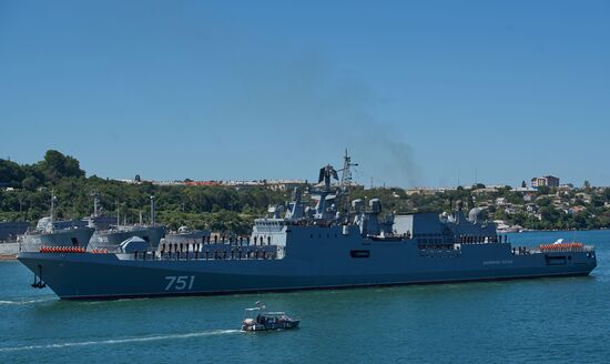 Admiral Essen frigate arrives in Sevastopol