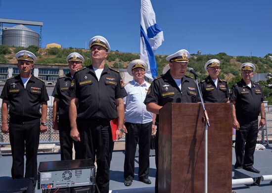 Admiral Essen frigate arrives in Sevastopol