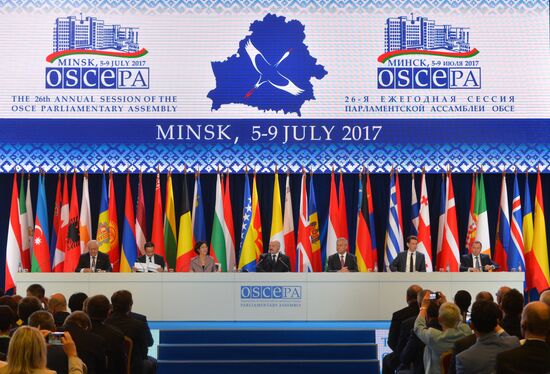 OSCE Parliamentary Assembly session
