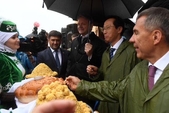 Opening of National Field Day-2017 agroindustrial exhibition and forum