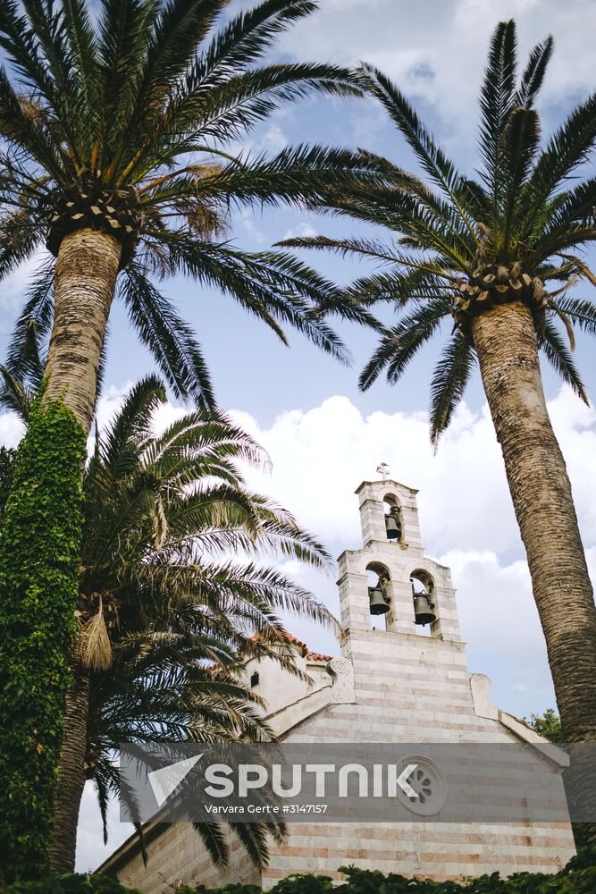 The Holy Trinity Church in Budva. Location: Montenegro, Budva. Author: Varvara Gert'e/Sputnik. Countries of the world. Montenegro