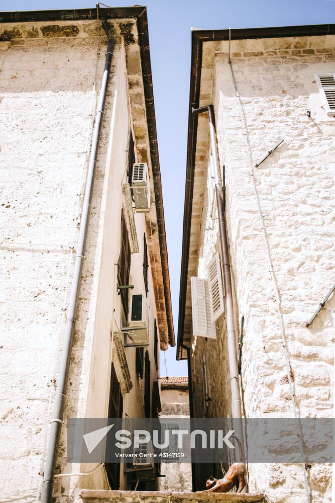 The Old Town of Kotor is one of the best preserved Medieval city centers in the Adriatic. Location: Montenegro, Budva. Author: Varvara Gert'e/Sputnik. Countries of the world. Montenegro