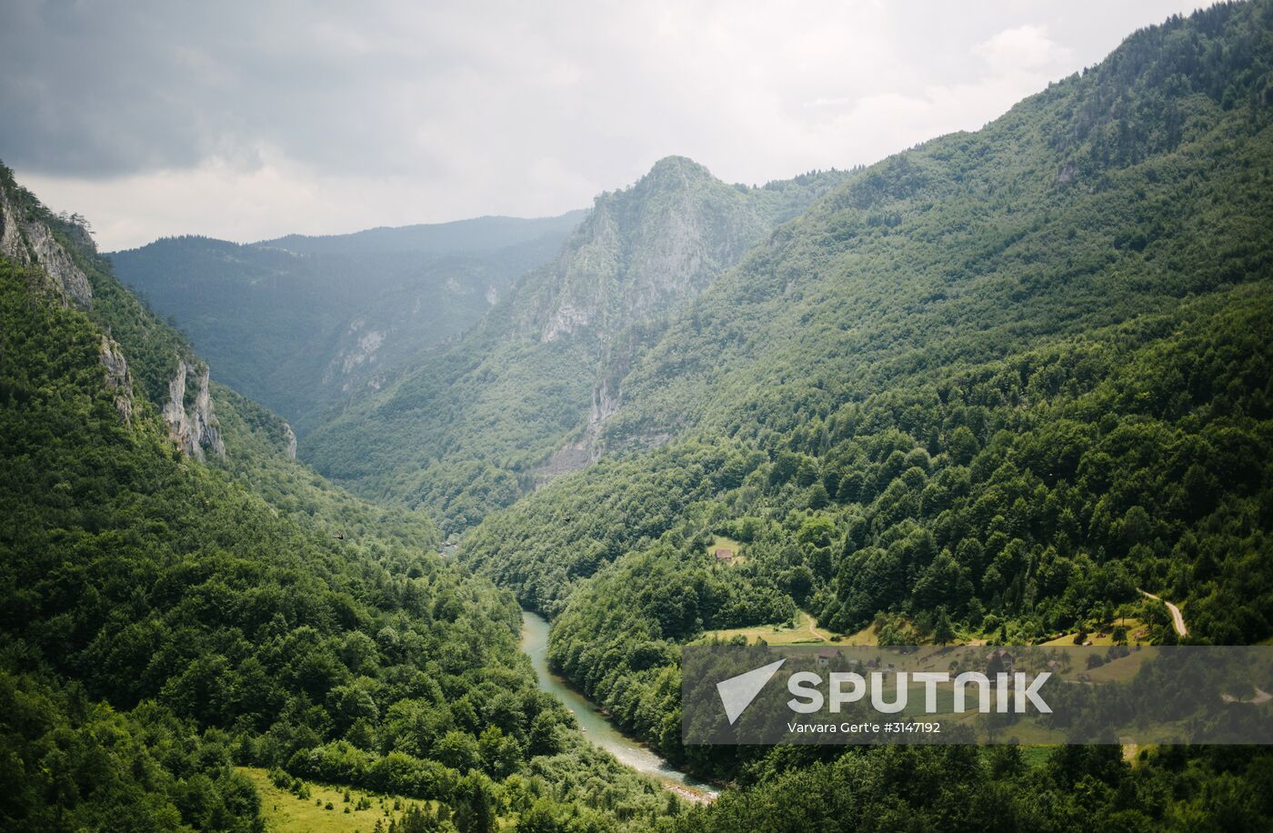 The Tara River in Montenegro. Location: Montenegro. Author: Varvara Gert'e/Sputnik. Countries of the world. Montenegro