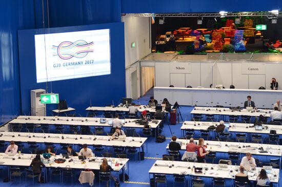 Preparations for G20 summit in Hamburg