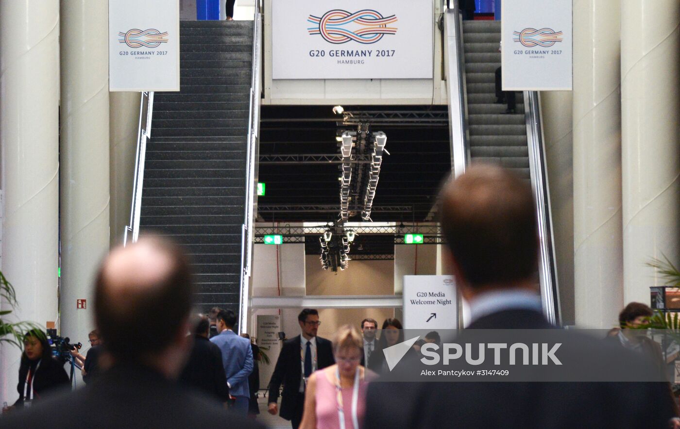 Preparations for G20 summit in Hamburg