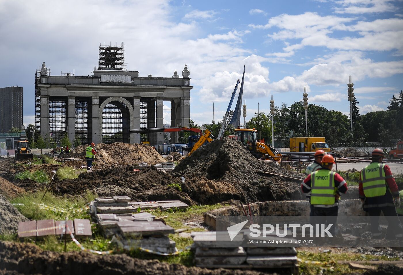 VDNKh reconstruction