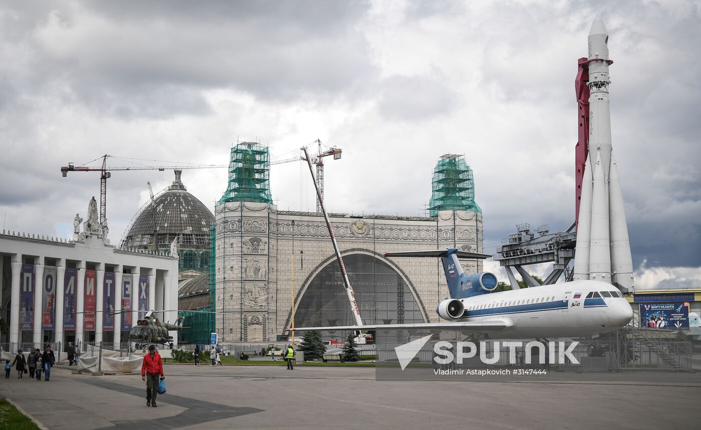 VDNKh under reconstruction