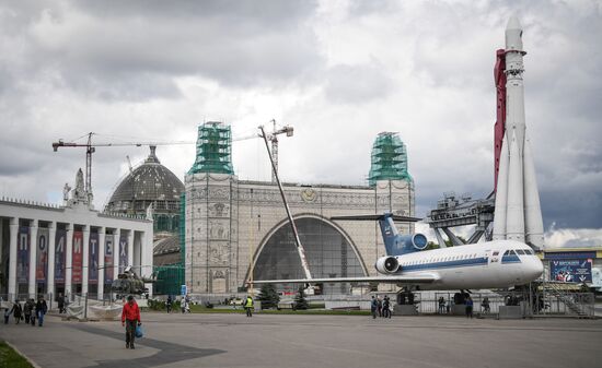 VDNKh under reconstruction