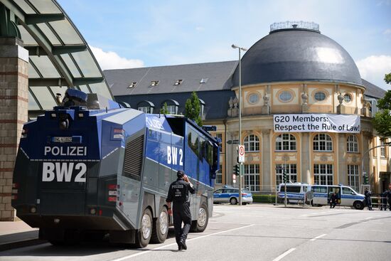 Strengthening security measures in Hamburg ahead of G20 Summit