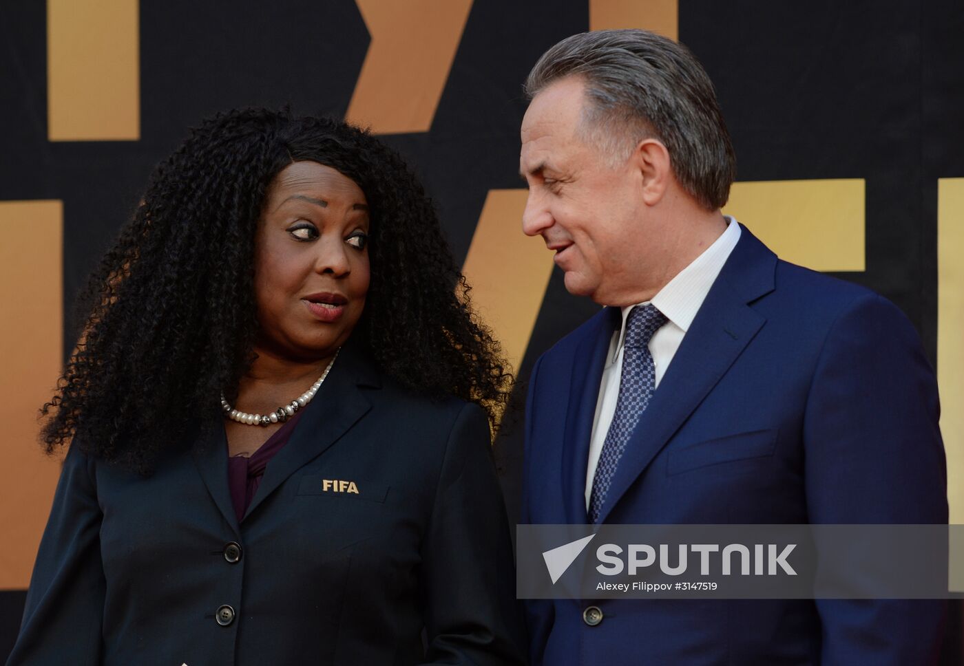 Ceremony of announcing 2018 FIFA World Cup route