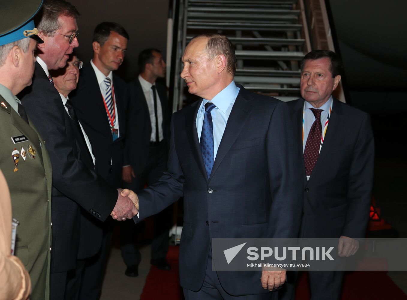President Vladimir Putin attends G20 summit in Hamburg
