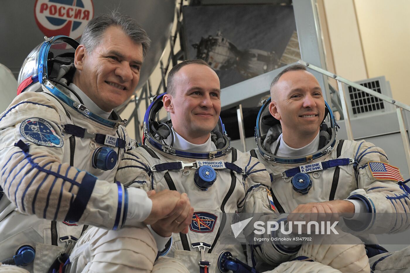 ISS-52/53 Mission Main Crew training in GCTC