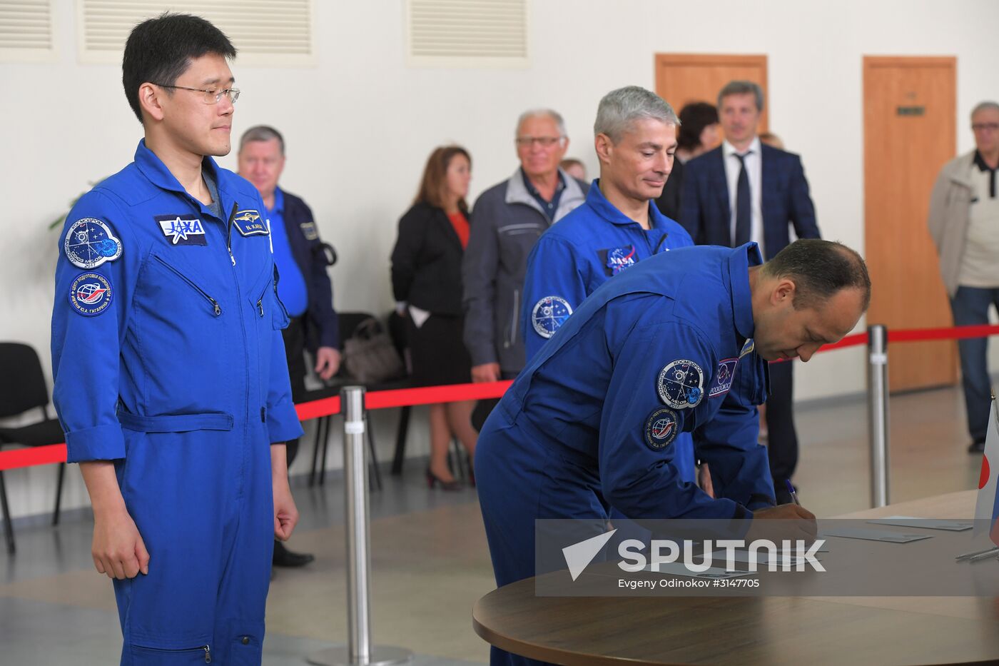 ISS-52/53 Mission Main Crew training in GCTC
